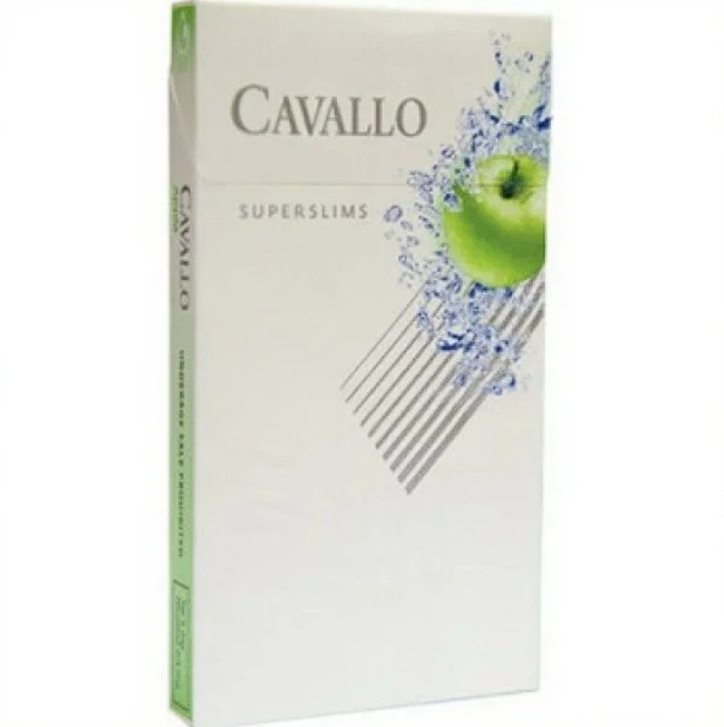 Сигареты Cavallo Superslims Apple