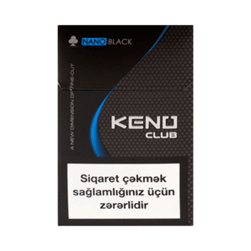 Сигареты Keno Club Black Nano
