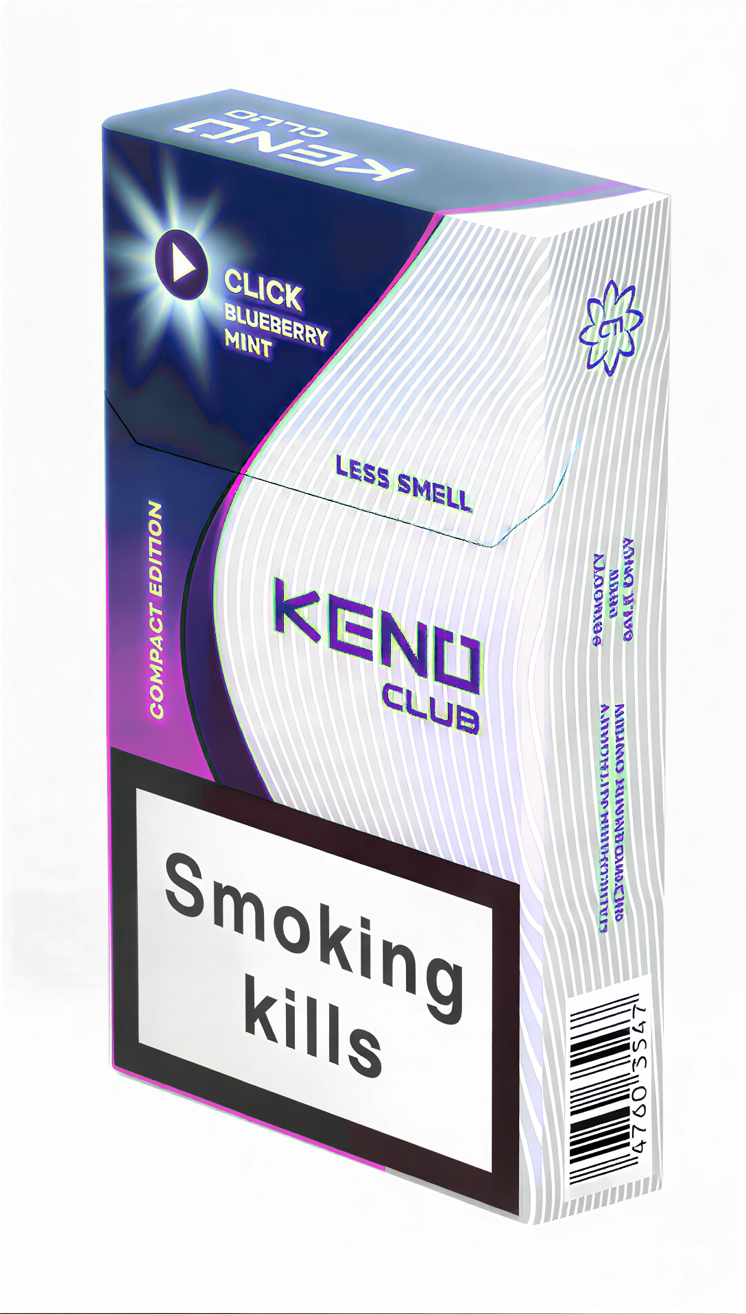 Сигареты Keno Club Click Blueberry Mint Queen Size