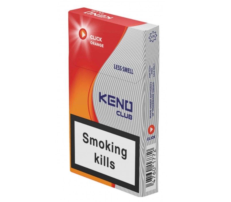 Сигареты Keno Club Click Orange Nano