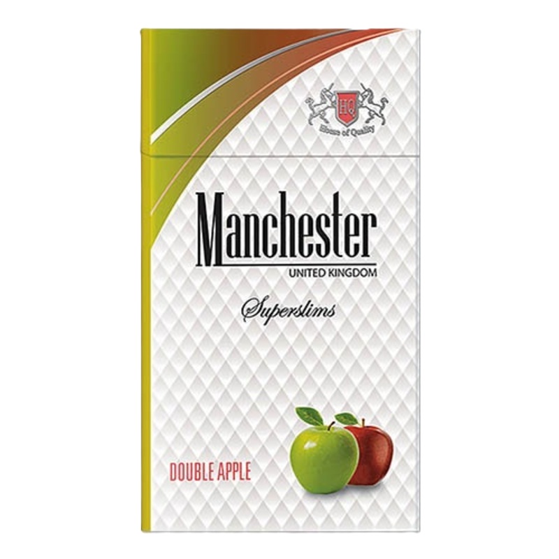 Сигареты Manchester Double Apple Superslims
