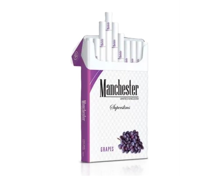Сигареты Manchester Grapes Superslims