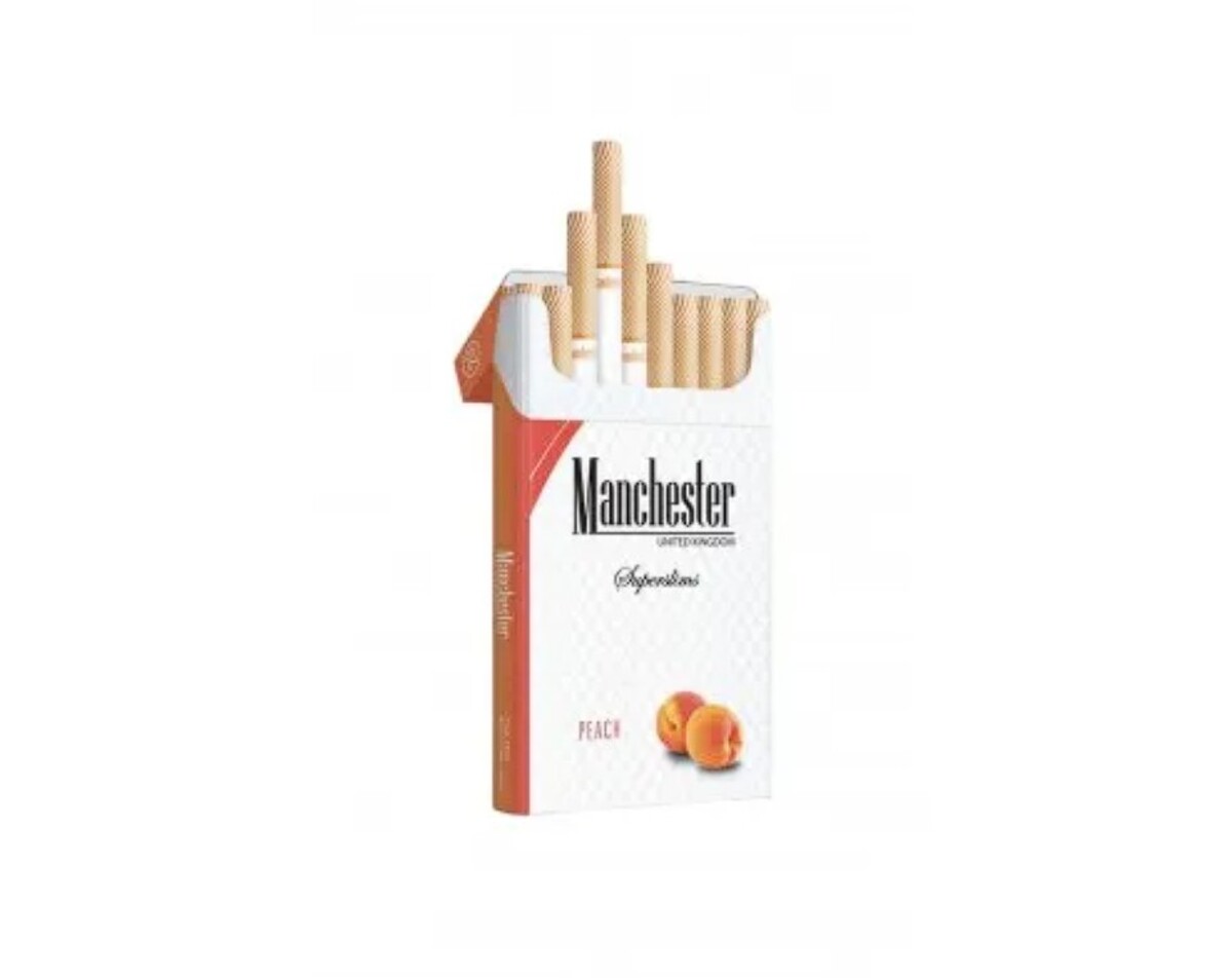 Сигареты Manchester Peach Superslims