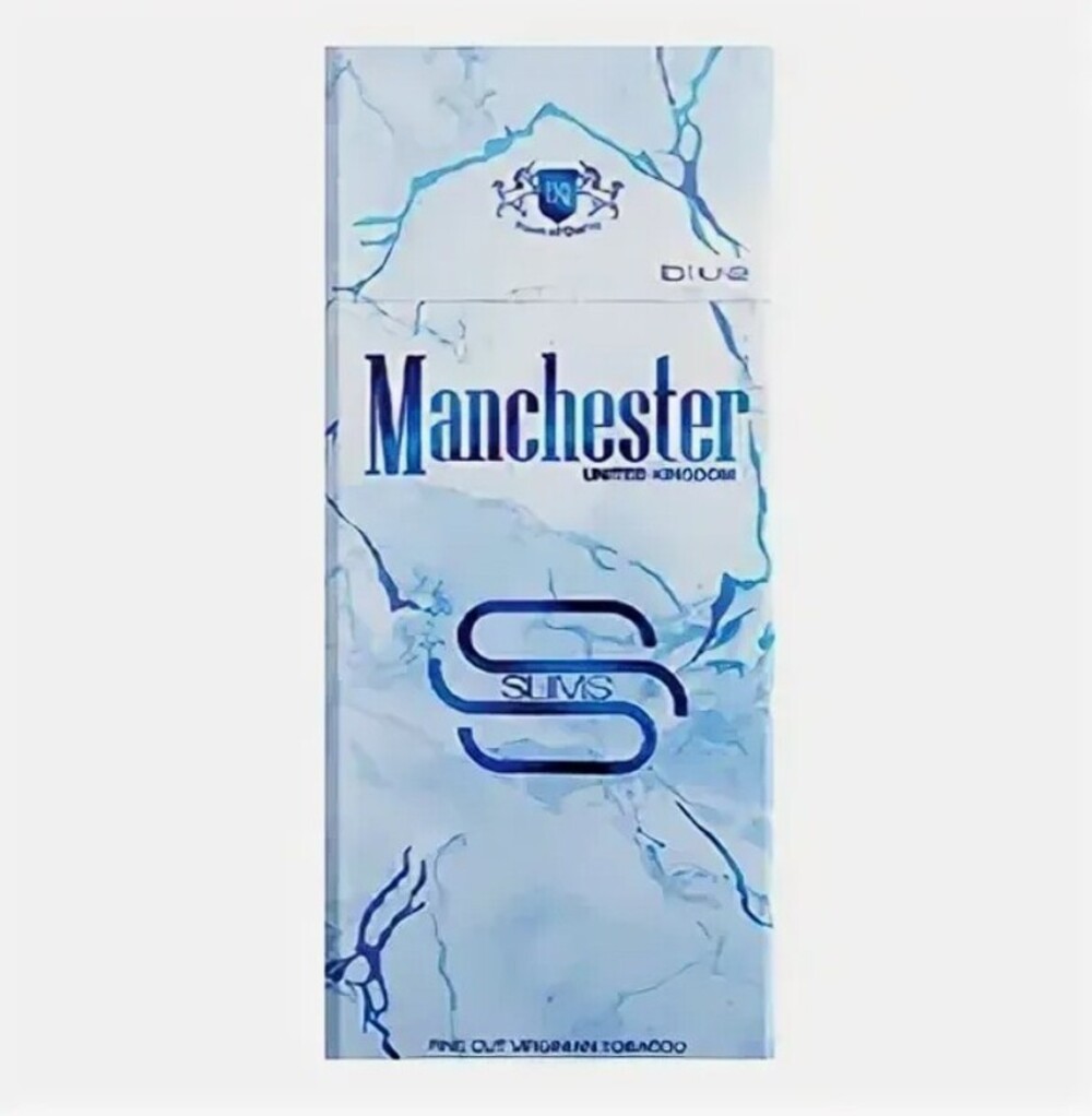 Сигареты Manchester Slim Blue