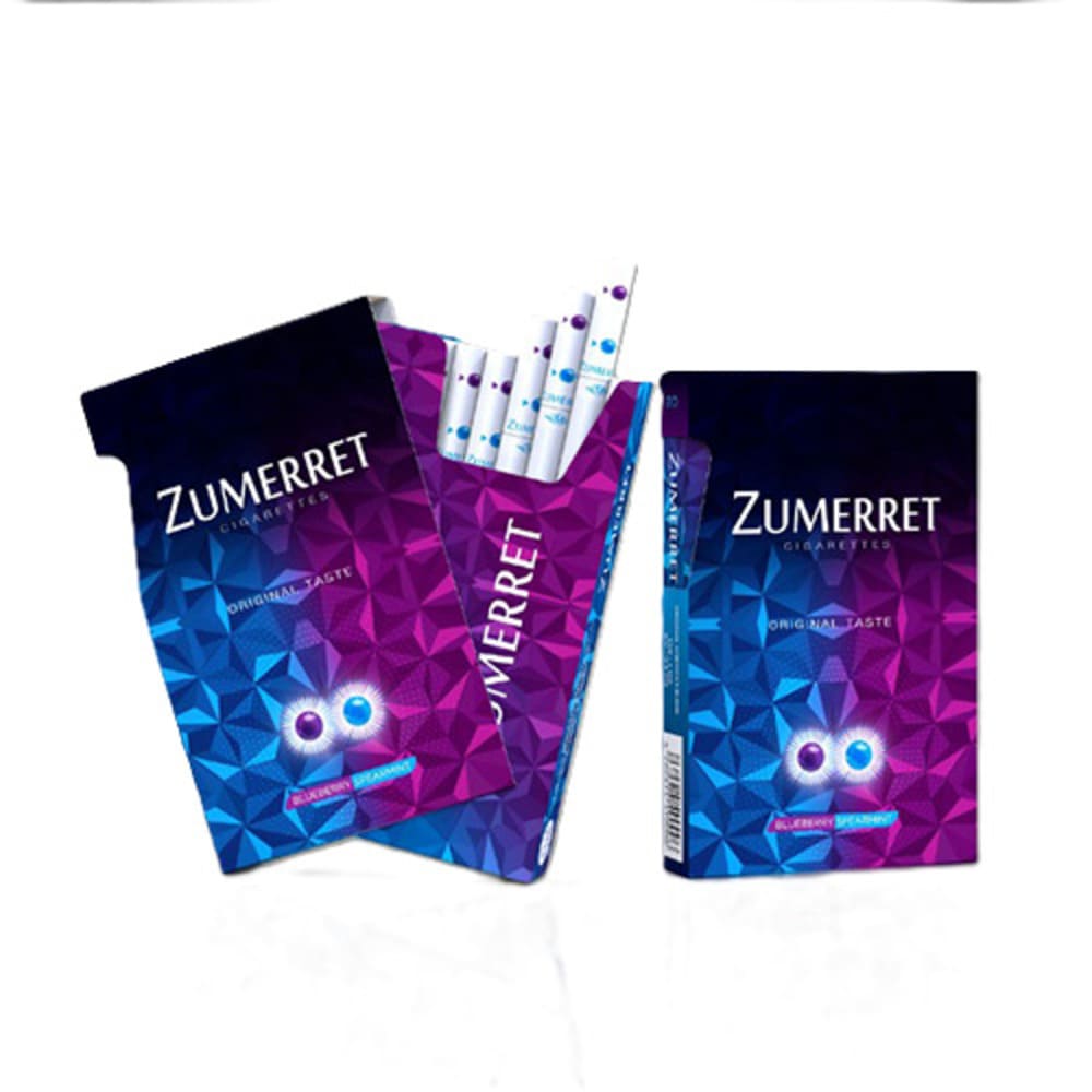 Сигареты Zumerret Blueberry Spearmint Nano